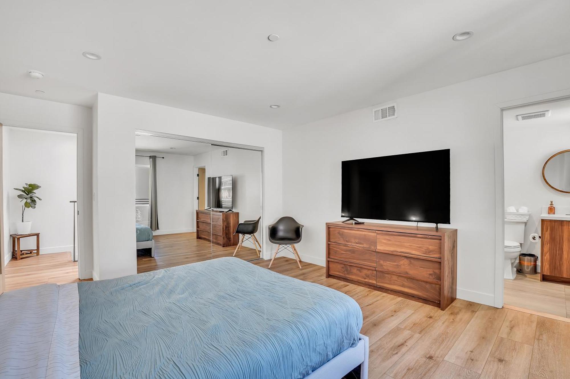 Luxurious Townhome W/3 Master Suites Gated Parking Los Angeles Eksteriør billede